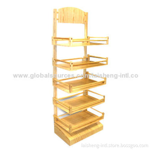 POP Display with Veneer, Used for Food, Snack and Beverage
